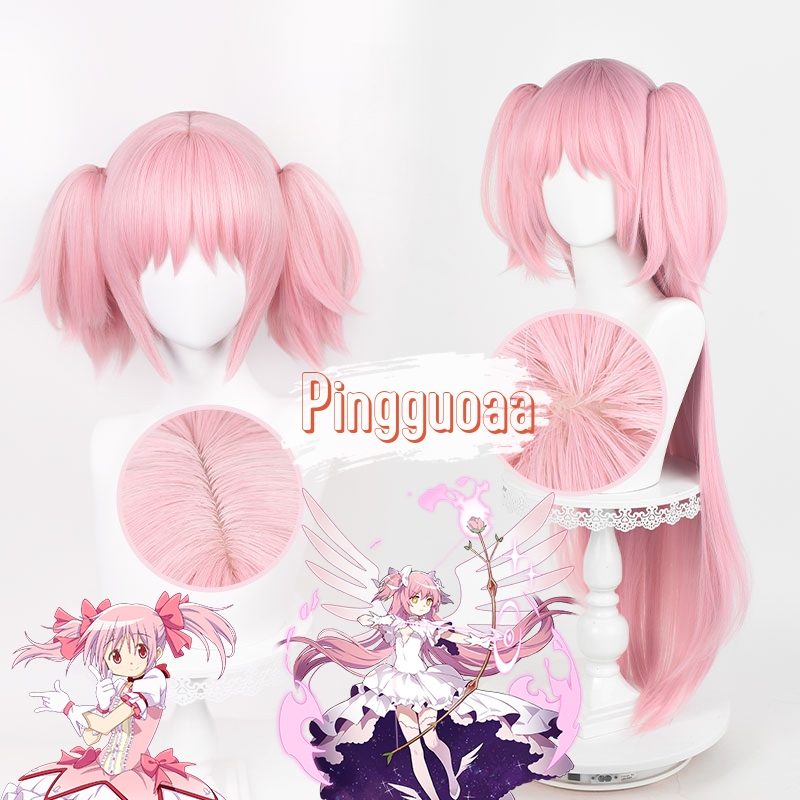 【Manmei】Puella Magi Madoka Magica Kaname Madoka/Ultimate Madoka Cosplay Wig 30/95cm Long Heat Resistant Hair