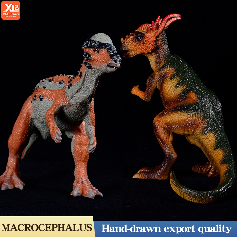 ไดโนเสาร์ของเล่นสัตว์ตัวเลข Dino Jurassic Pachycephalosaurus สัตว์ Figurines Action Figure ไดโนเสาร์เด็กของขวัญ