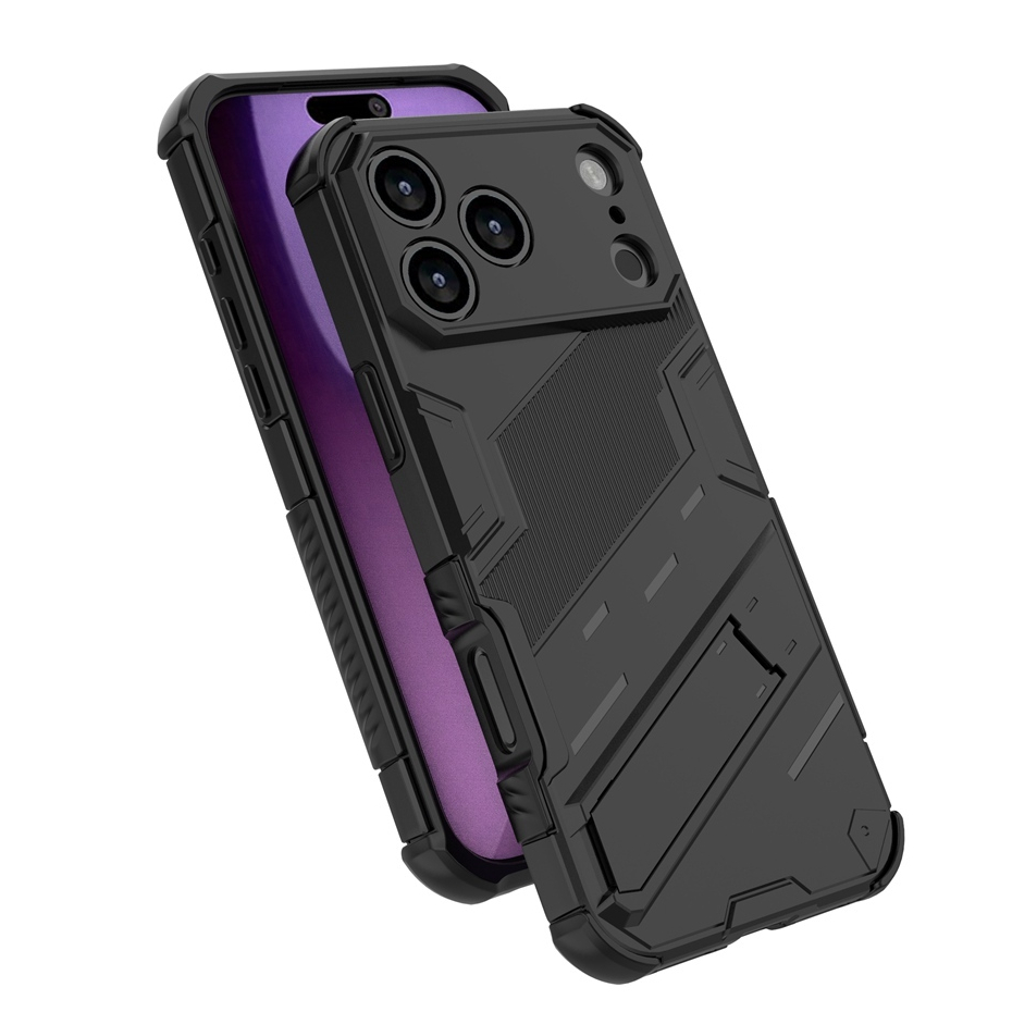 เคสแข็งสําหรับ Iphone 17 Pro Max Air Case สําหรับ Iphone17 Kickstand Cover Matte Phone Protector HK0