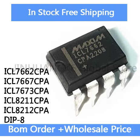 5PCS ICL762CPA ICL762 ICL7667CPA ICL7667 ICL7673CPA ICL7673 ICL8211CPA ICL8211 ICL8211 ICL8211 ICL82