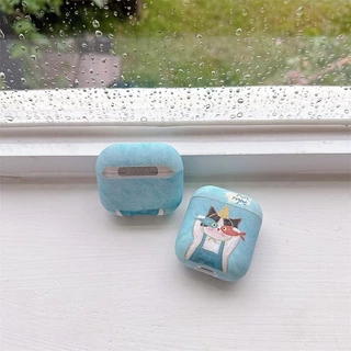 หูฟังคิตตี้สีชมพูสําหรับ AirPods Pro 3/4 รุ่นใหม่ กันกระแทก เคสซิลิโคนป้องกัน