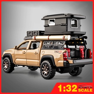 KLT 1:32 Toyota Tacoma Travel Edition โมเดลรถเหล็กรถโลหะผสมข…