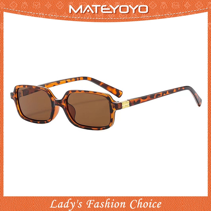 MATEYOYO แว่นตากันแดดแบบ Retro สำหรับผู้หญิง ออกแบบมาด้วยรอบกรอบแคบที่ทันสมัย UV400 ป้องกันแสงUV พร้อมเทคโนโลยี Polarized