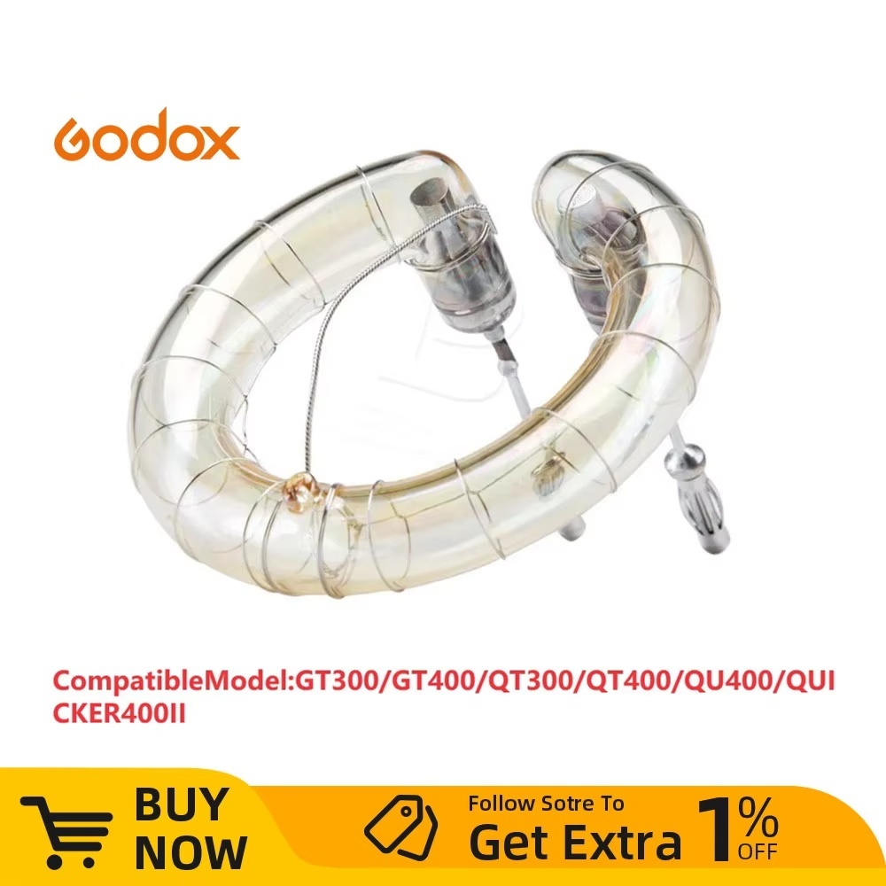 Godox 300Ws อะไหล่หลอดแฟลชเหมาะสําหรับ Godox Studio Flash GT300 GT400 QT300 QT400 Quicker 400 Quicke