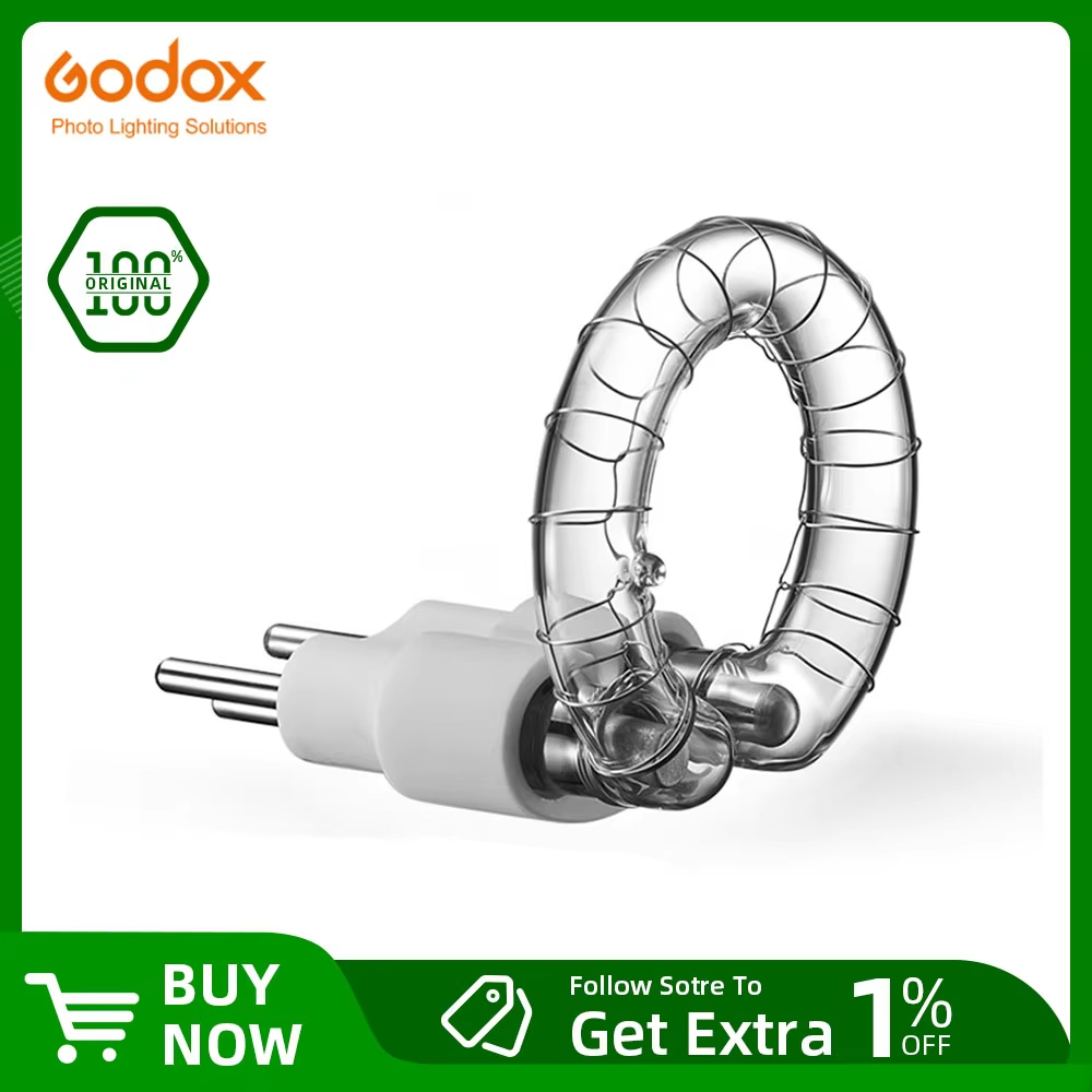 Godox QT400III QT600III QT1200III หลอดโคมไฟสํารอง