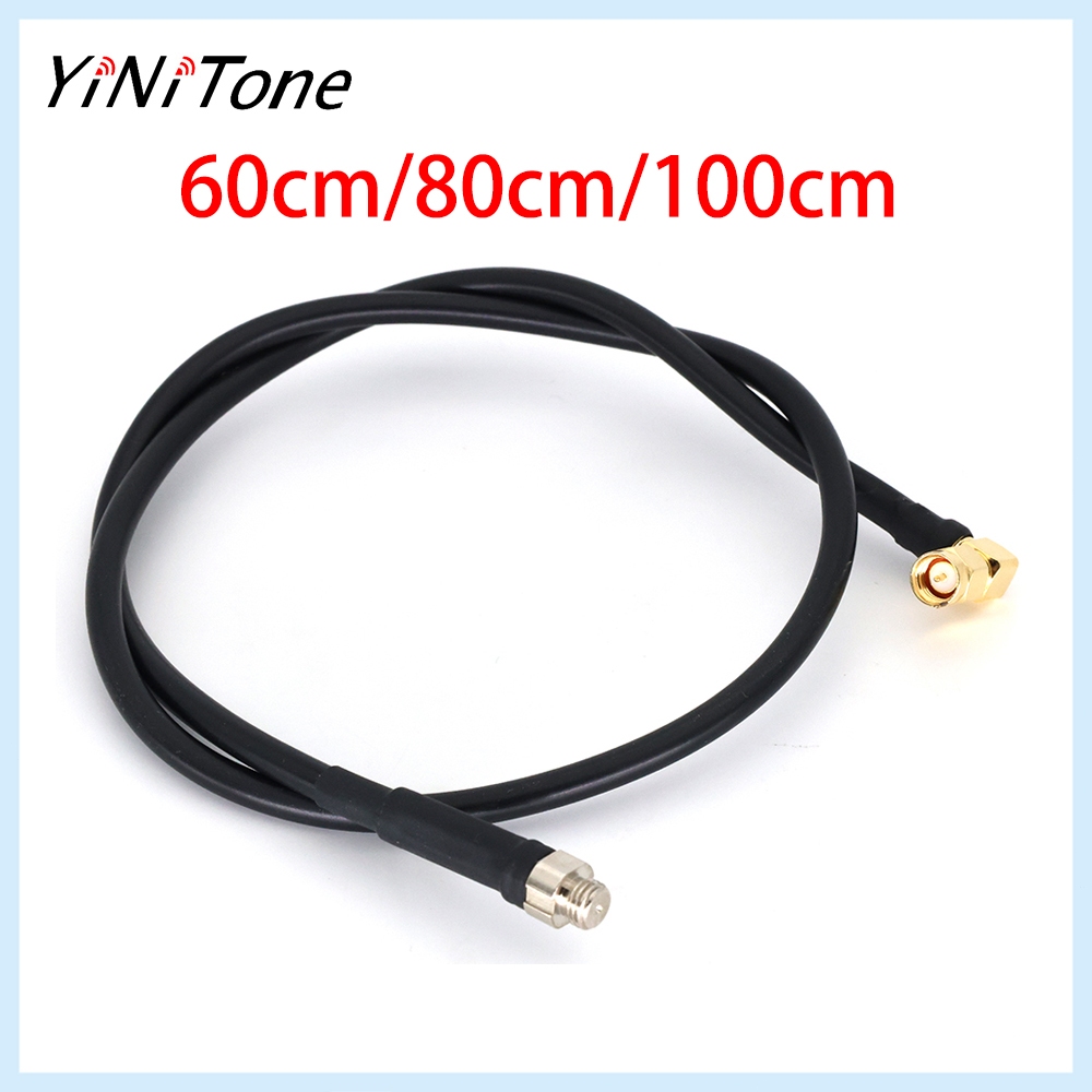 60/80/100 ซม.SMA-Male Antenna Extension Cable สําหรับ Motorola DP4400 วิทยุ Coax สายไฟสําหรับ Better