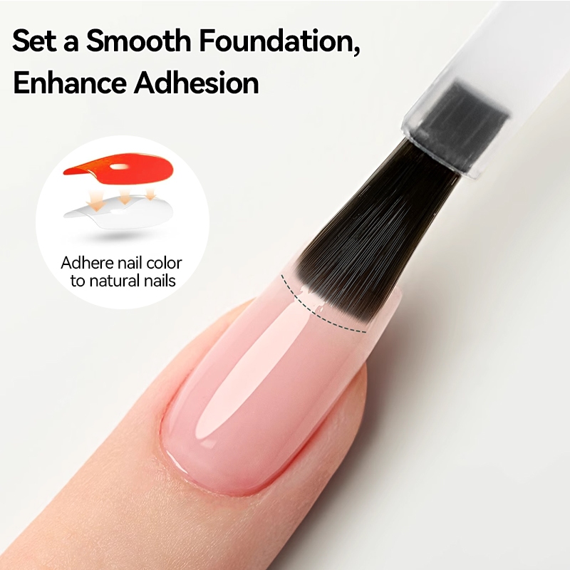 LILYCUTE ฐาน Top Coat ยาทาเล็บ Clear Shine Nail Care ติดทนนานเล็บเคลือบเงาอุปกรณ์ 7ml - รูปที่ 5