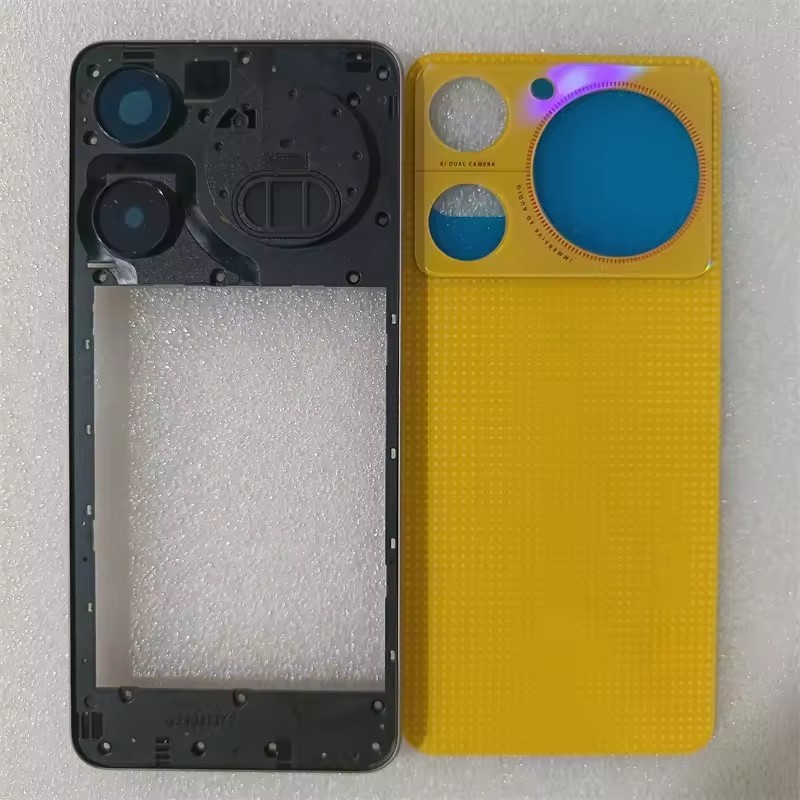 ด้านหลังสําหรับ ZTE Nubia เพลง Z2353 แก้วแบตเตอรี่ฝาหลัง + กรอบกลางซ่อมเปลี่ยนโทรศัพท์