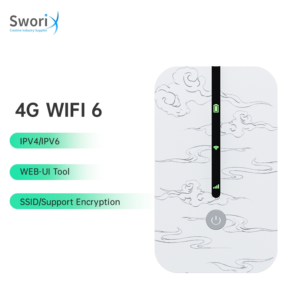 Sworix Globle Travel Wifi พร้อมสล็อตซิมพ็อกเก็ตฮอตสปอตมือถือเข้ากันได้กับ Openline ต้นฉบับทั่วโลกสูง