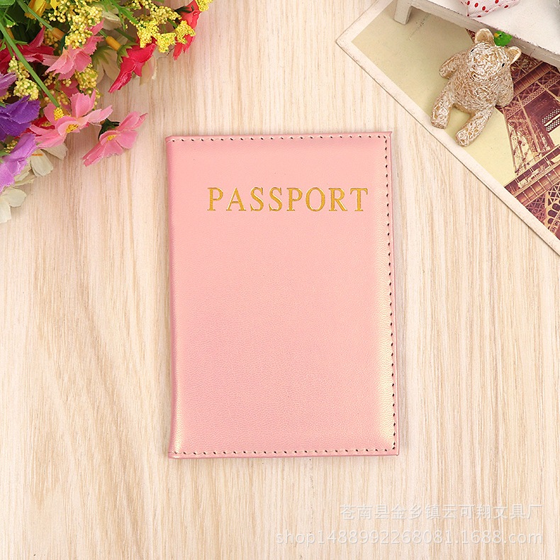 Travel Passport Cover Protective Card Case Women Men Travel Credit Card Holder Travel ID&Document Pa