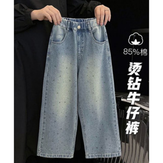 กางเกงเด็กผู้หญิง สไตล์ฤดูใบไม้ผลิและฤดูใบไม้ร่วง กางเกงขายา…