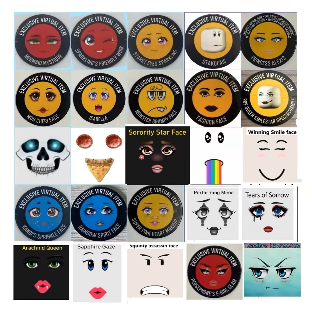 R ROBLOX FACE CODE ROBLOX FACE CODE Redemption CODE หลังจากถ่ายภาพหรือ Digital Shipment Universal