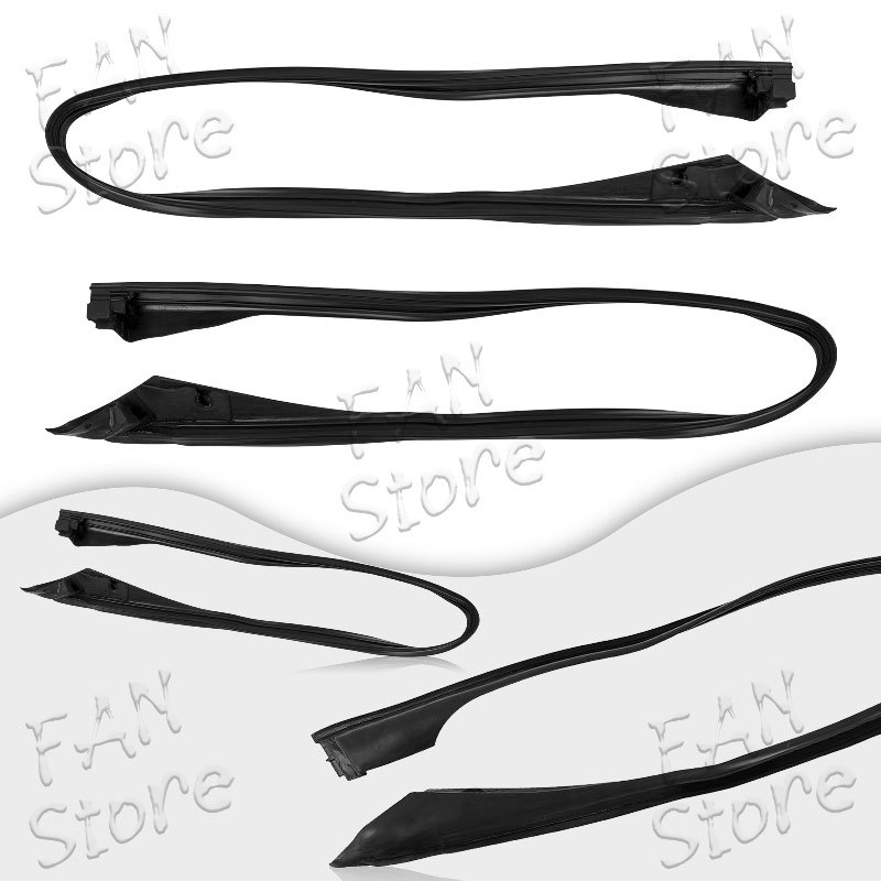 รถด้านหน้าประตู Gap ซีลซีลซีลยางซ้ายขวาสําหรับ BMW F01 F02 730i 740i 750i OE 51337178008 51337178007