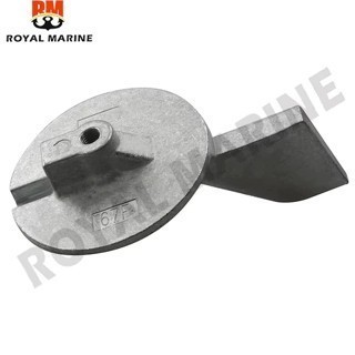 67F-45371-00 Anode Trim Tab 67F-45371-00 สําหรับ YAMAHA Outboard Motor 50HP 60HP 70HP 75HP 80HP 90HP