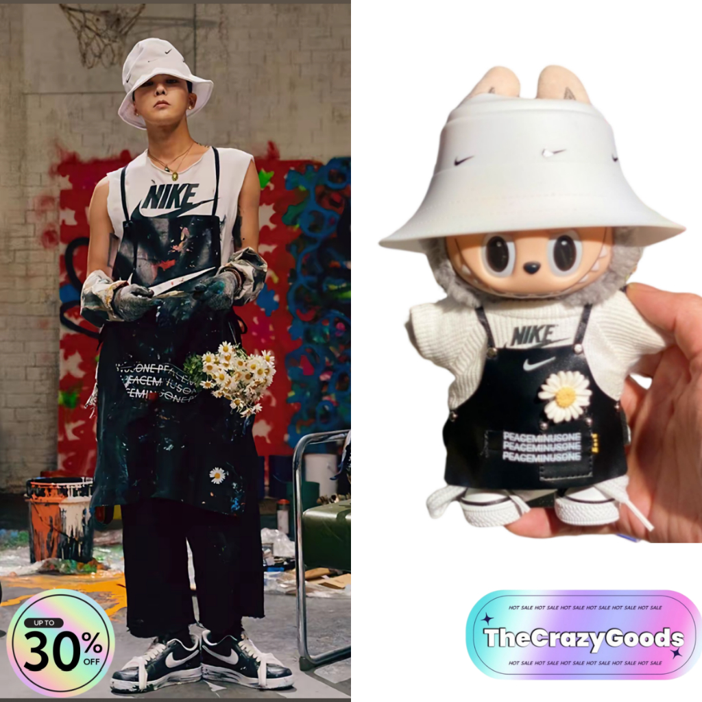 G-Dragon same style Labubu Daisy clothes labubu clothes สไตล์เดียวกัน Labubu Daisy clothes เสื้อผ้า