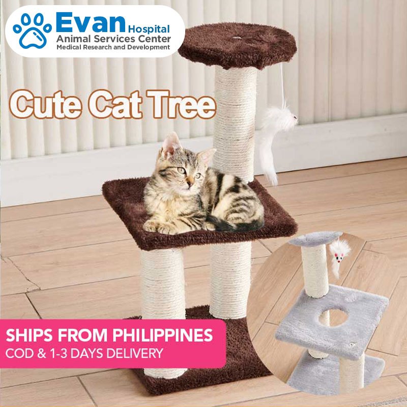 Cat Tree Tower House Cat Climbing Frame อพาร์ทเมนต์แมวขนาดใหญ่ Cat Grabbing Board Cat Stand House Ga