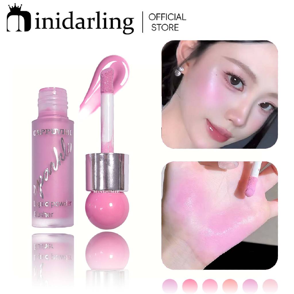 Cappuvini Liquid Blush Long lasting Waterproof Natural Moisturizing Rouge Blush Cosmetics Makeup