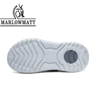 รองเท้าแตะผู้ชาย Marlowmatt | รองเท้าแตะคู่รัก | แบนกันลื่นกันน้ํา | รองเท้าหัวโต แนวโน้ม