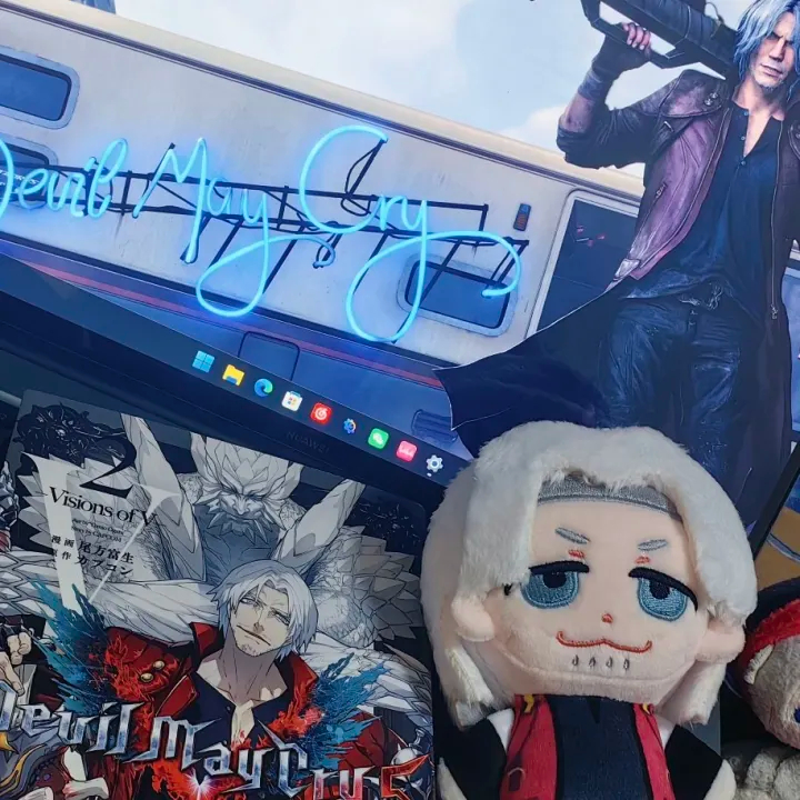 10 ซม.เกม Devil May Cry Dante Vergil ตุ๊กตาตุ๊กตา, ตุ๊กตาผ้าฝ้ายคอสเพลย์น่ารักไอศกรีม Peluche อุปกรณ์เสริมเกมผู้ชายเสื้อผ้า Dante รูปการ์ตูน