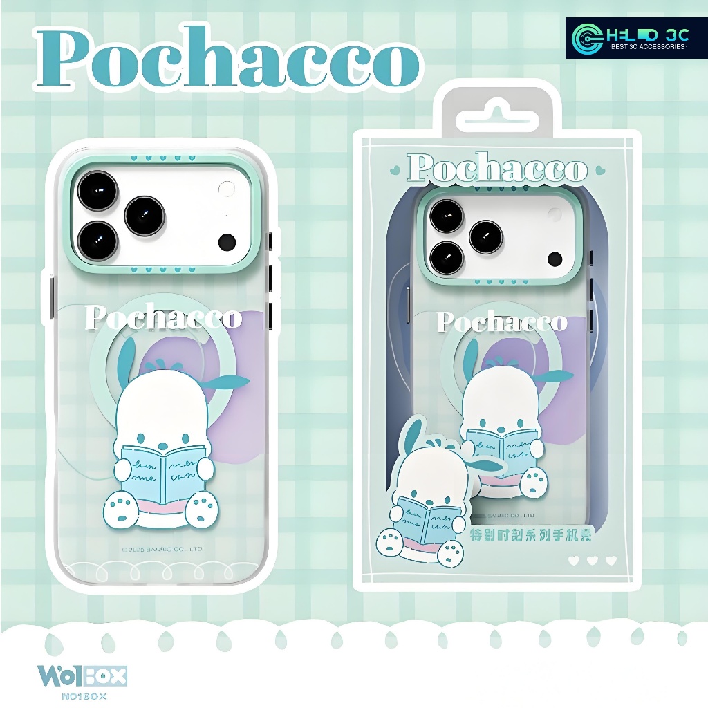 SANRIO เคสการอนุญาตของแท้ของซานริโอ เวลาพิเศษสําหรับ iphone 17 pro max กันกระแทกสําหรับ iphone 17 pro case พิมพ์ IMD ไม่จางหาย - รูปที่ 3
