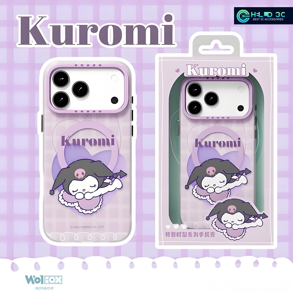 SANRIO เคสการอนุญาตของแท้ของซานริโอ เวลาพิเศษสําหรับ iphone 17 pro max กันกระแทกสําหรับ iphone 17 pro case พิมพ์ IMD ไม่จางหาย - รูปที่ 4