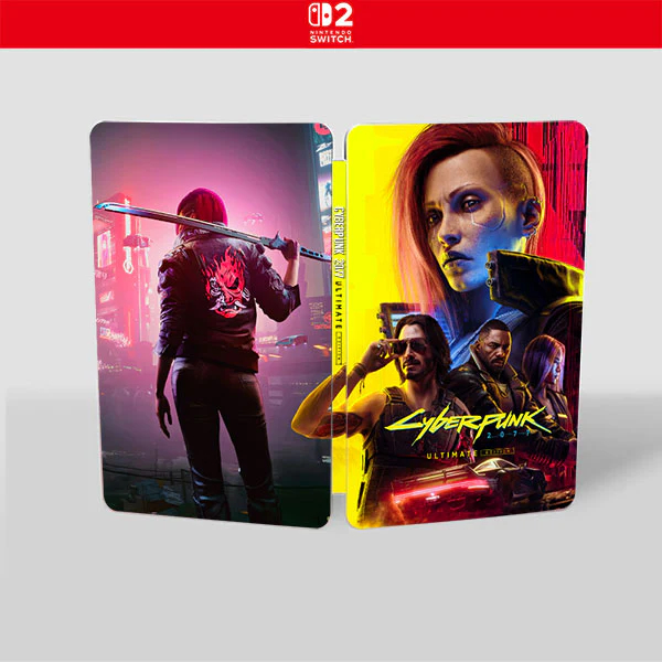 Cyberpunk 2077 Ultimate Edition Switch 2 Steelbook | FantasyBox