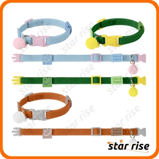【STAR RISE】Cat Collars ปลอกคอแมว น่ารัก ปลอกคอสัตว์เลี้ยง สีสันสดใส ปลอกคอ