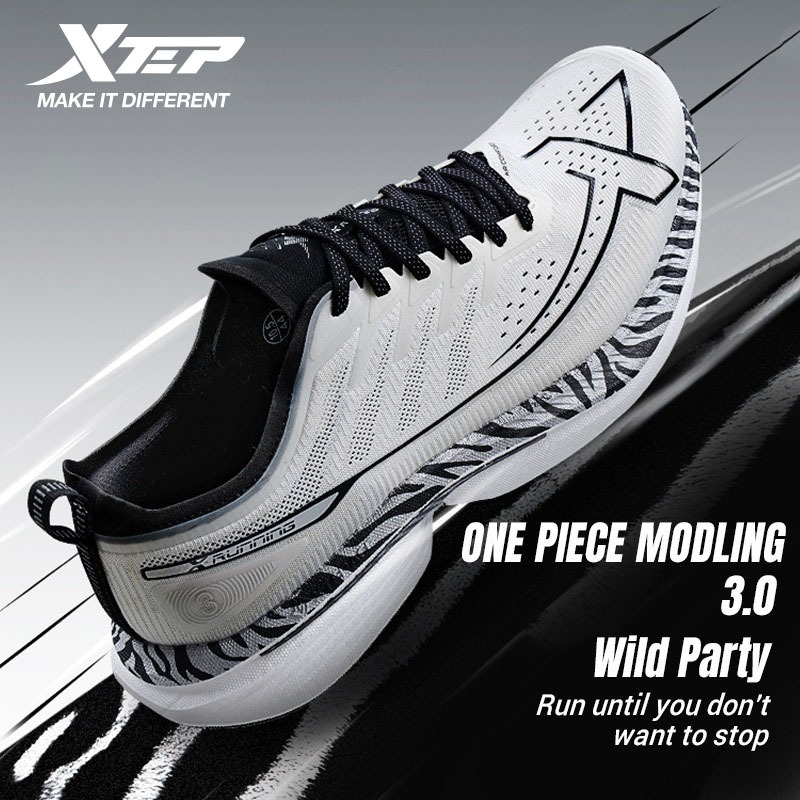 XTEP One Piece 3.0 รองเท้าวิ่งชาย/หญิง ลดกระแทก เหมาะกับการออกกำลังกาย