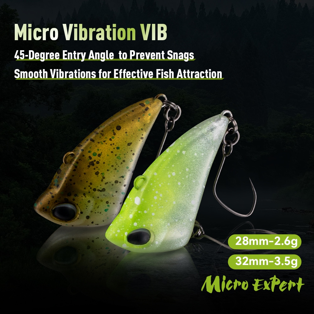 Kingdom Micro การสั่นสะเทือน VIB ตกปลา Lure 2.6g/28 มม.3.5g/32 มม.จม VIB Hard เหยื่อ ABS การสั่นสะเทือน Decoy Fishing Tackle ประดิษฐ์ Crankbaits Tackle Wobblers สําหรับ Bass Pike ปลาเทราท์