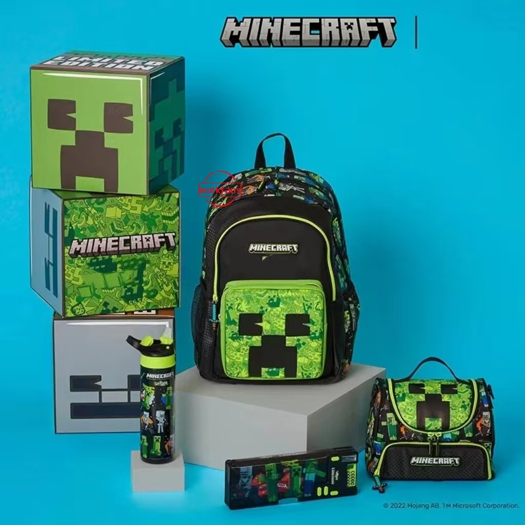 Australia  MINECRAFT กระเป๋าเป้คลาสสิกสําหรับเด็กประถม