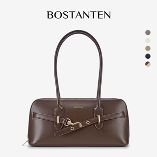 BOSTANTEN Chloe Bag กระเป๋าถือสะพายไหล่สำหรับผู้หญิง หนังพรี…