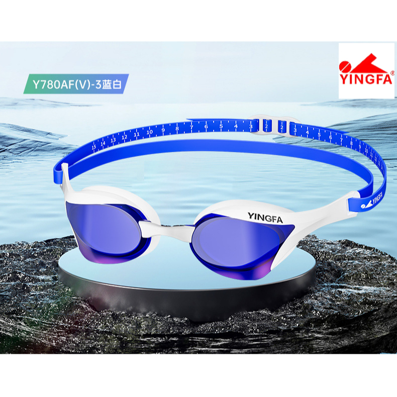แว่นตาว่ายน้ำ Yingfa Y780AF - Professional Racing, Anti-Fog, HD Coating, เหมาะสำหรับทั้งชายและหญิง และเด็กๆ