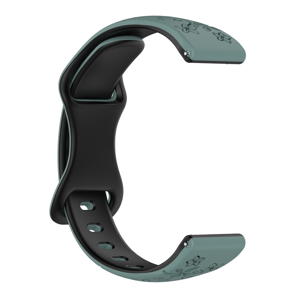 สร้อยข้อมือซิลิโคน Slim Strap Double Color Band อุปกรณ์เสริมสําหรับ Garmin Venu Sq / Sq 2 Music ราคา ถูกที่สุด ดีลบีเคเค แกลเลอรีภาพที่ 9
