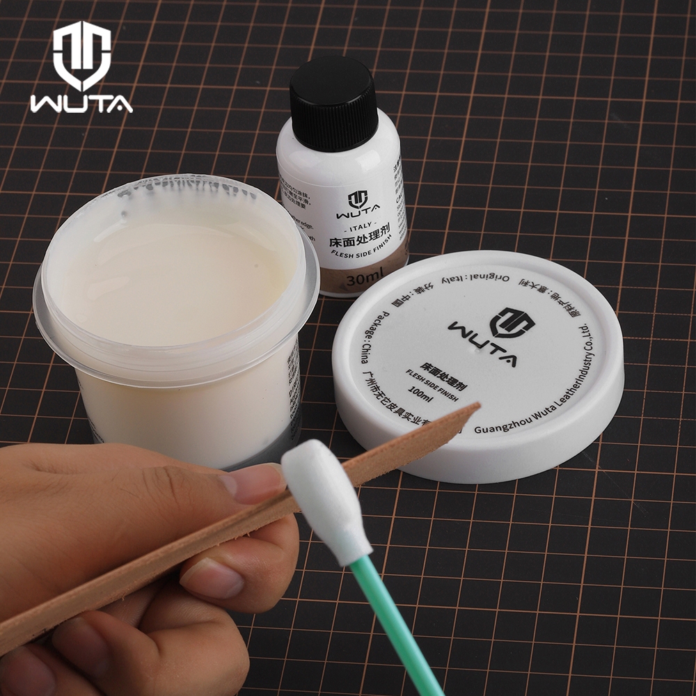 WUTA ยางขัดเงาหนัง สำหรับขัดเงาหนัง Tokonole Rougher น้ำยาปรับสภาพผิวใสและเรียบเนียน CMC หมากฝรั่งหนัง นําเข้าจากอิตาลี Leather Finish Burnishing Gum