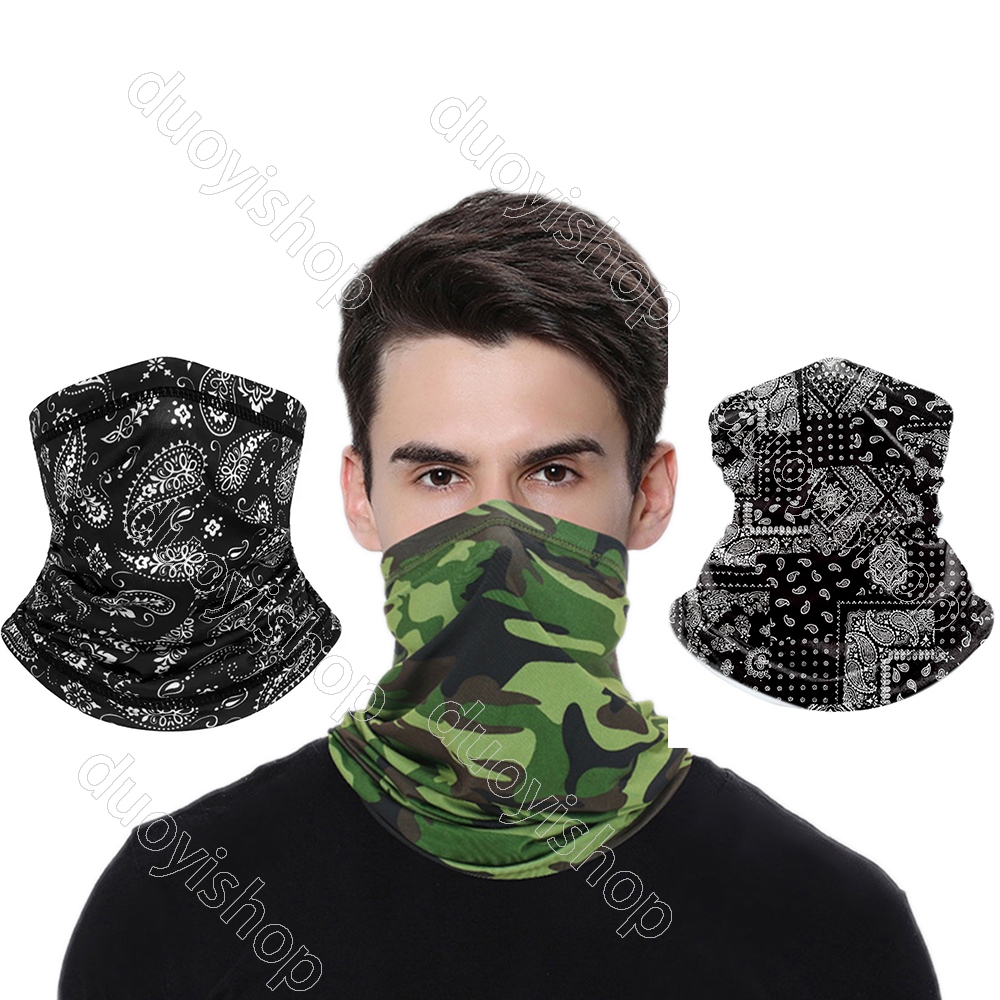 Mask Quick-Drying Buff Anti Dust UV Bandana Head ผ้าพันคอผ้าพันคอใบหน้าสําหรับขี่รถจักรยานยนต์จักรยานตกปลากีฬาแถบคาดศีรษะ