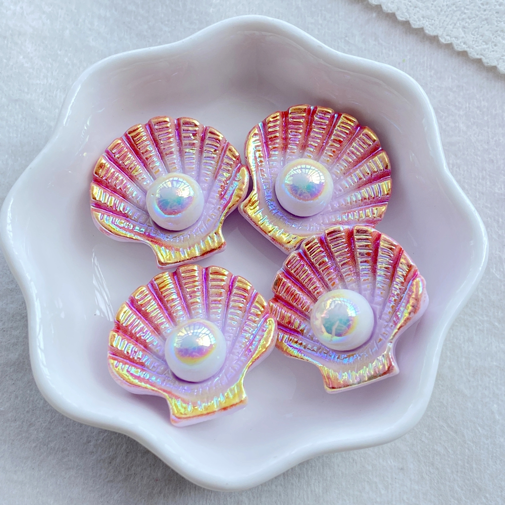 อุปกรณ์งานฝีมือเปลือกหอยมุก 3 มิติการ์ตูนน่ารัก 10 ชิ้น - รูปที่ 6