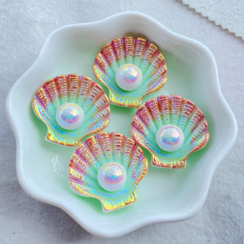 อุปกรณ์งานฝีมือเปลือกหอยมุก 3 มิติการ์ตูนน่ารัก 10 ชิ้น - รูปที่ 7