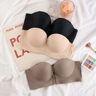 🖤ส่งไวจากไทย 🖤 บราตะขอหน้า แบบปิดหน้าหนาเกาะอก บราไร้สาย ใส่สบายไม่เลื่อน เผยทรงหน้าอกสวยตลอดวัน