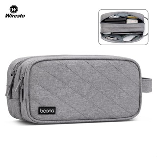 WIRESTO กระเป๋าเก็บของดิจิตอลมัลติฟังก์ชั่นความจุขนาดใหญ่กระ…