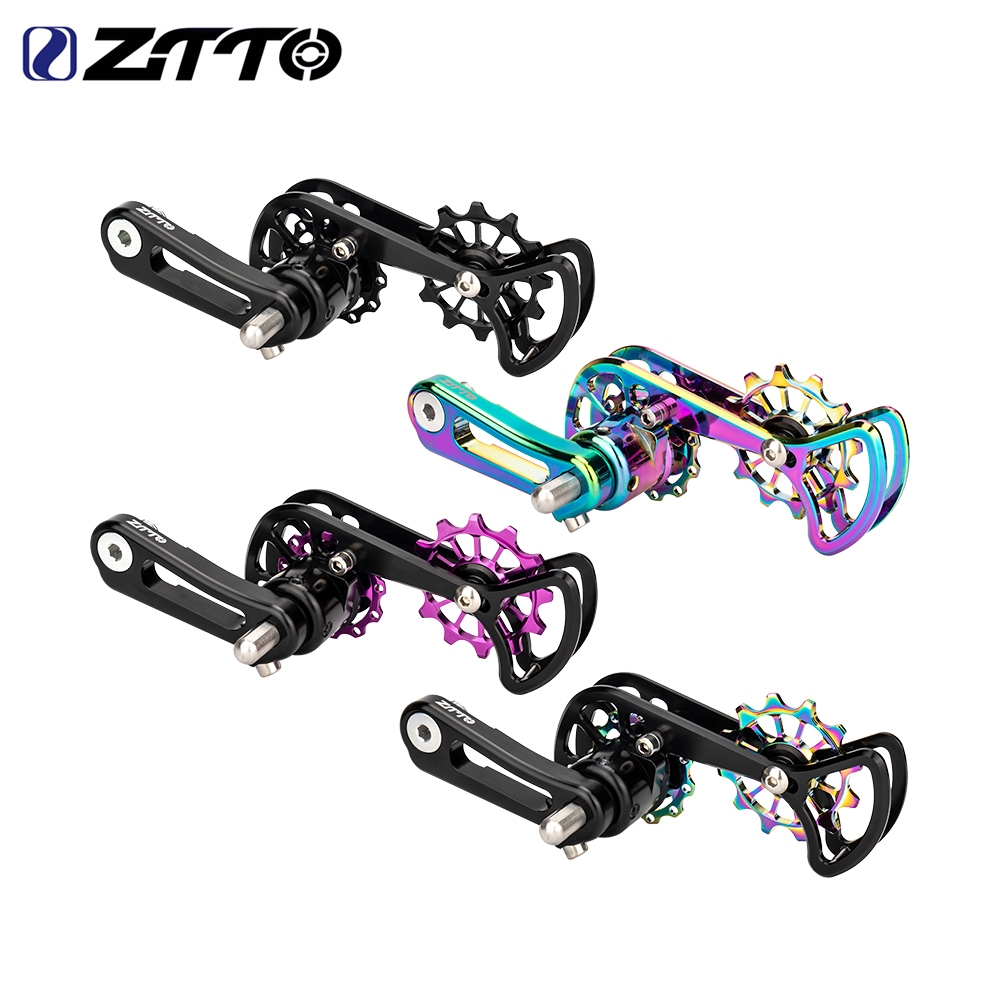 ZTTO จักรยานความเร็วเดียว ตัวทำให้มิดสายโซ่ สามารถปรับขนาดได้สำหรับล้อมtb