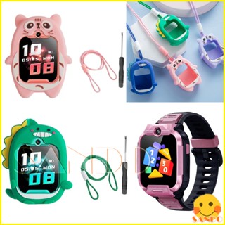 เคส Mibro Kids smart watch Phone Z5 เคสป้องกันเชือกแขวนคอการ…