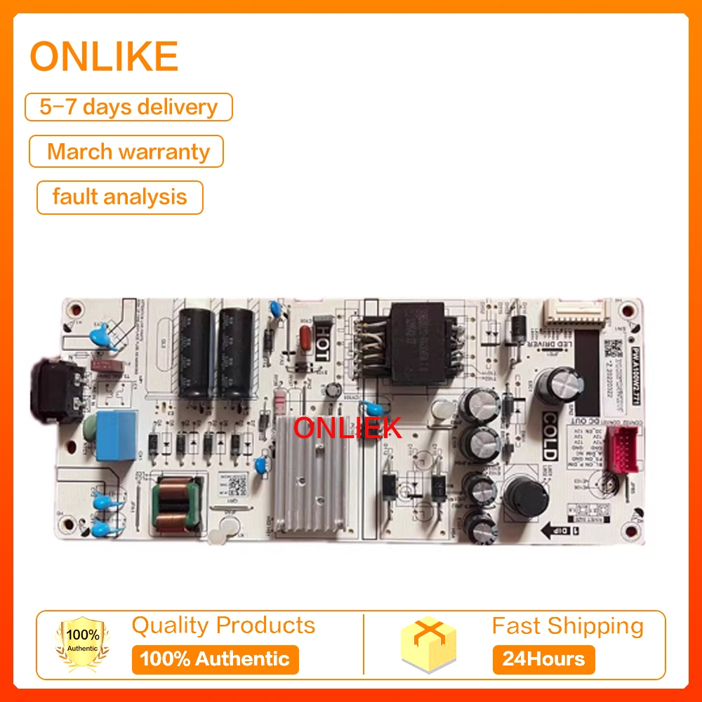 90% ใหม่Original TCL 55V6E, 43V8E, 55G60E, 55S1 LCD TV power board PW. A100W2.771