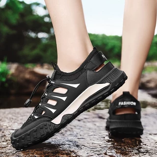 DBEXPLO รองเท้าแตะสําหรับผู้ชายกลางแจ้ง Casual ฤดูร้อนเดินป่ารองเท้าชายหาด 39-44