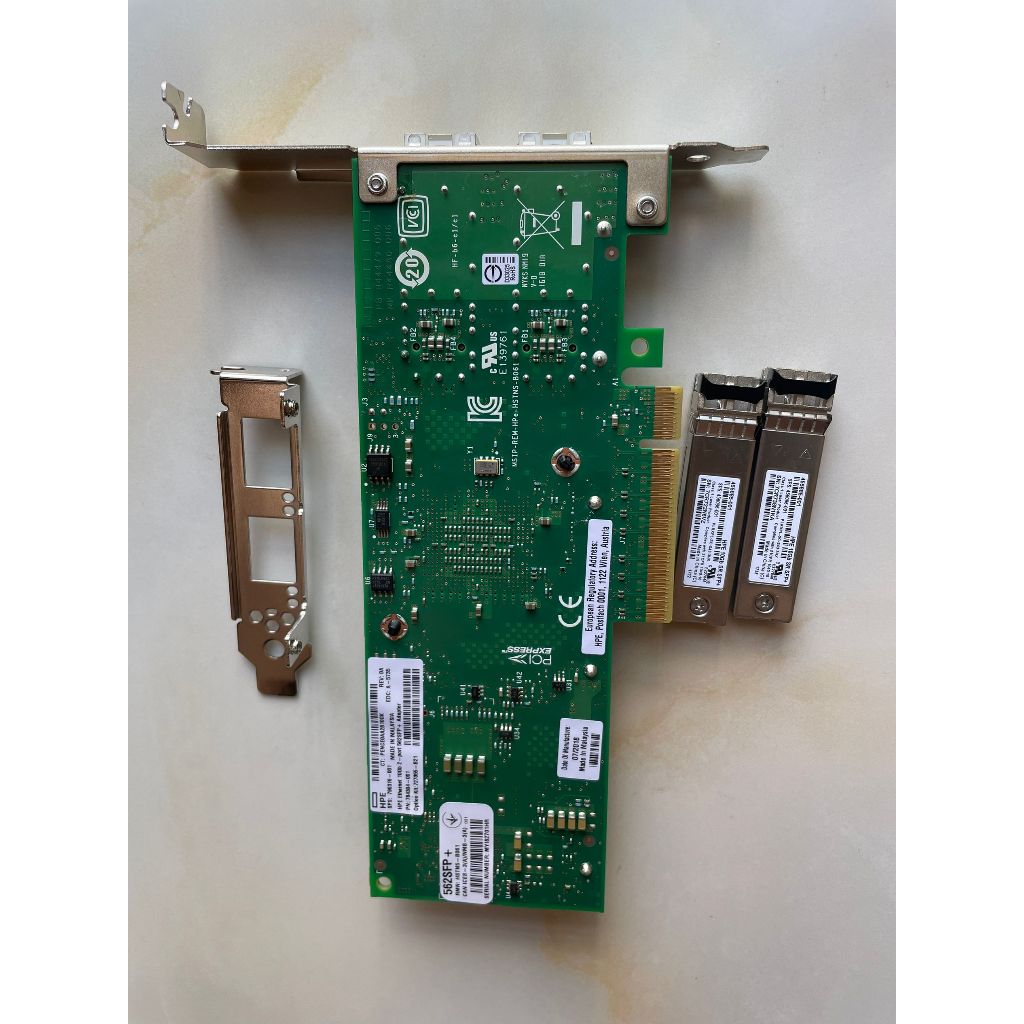 [สต๊อกพร้อม] intel X710-DA2 สไตล์เดียวกัน HPE562SFP+การ์ดเครือข่าย 10G การ์ดเครือข่าย HP การ์ดเครือข