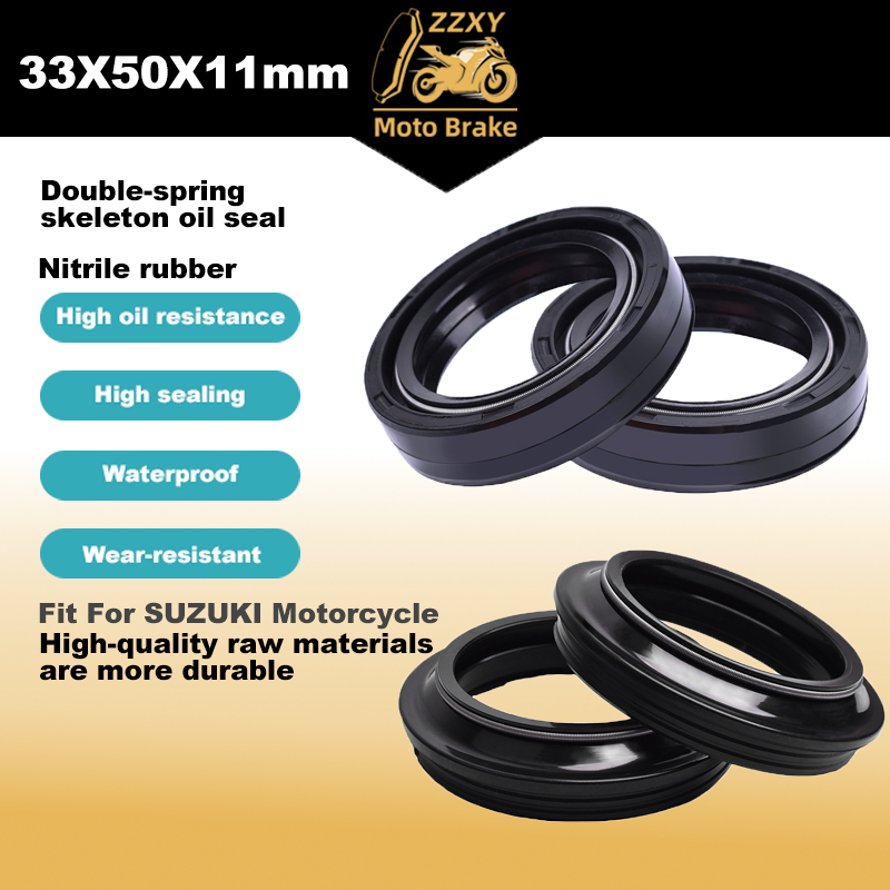 37*50*11 37*50 ส้อมซีลน้ํามันฝุ่นสําหรับ SUZUKI RM85 02-15 RM 85 00-16 GZ250 99-11 TU250 97-14 GS500