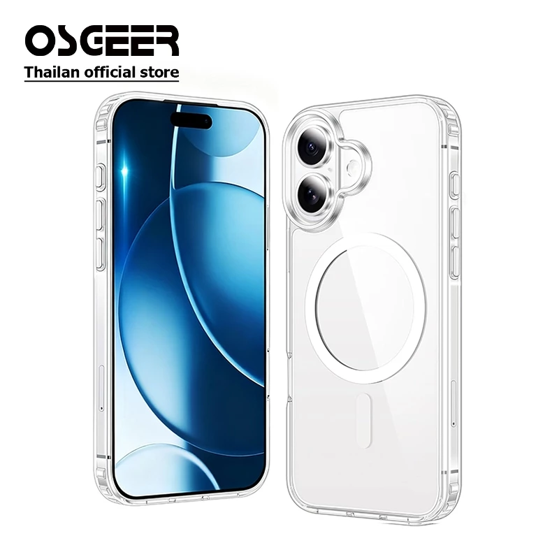 OSEER HD Hard Casing เคสโทรศัพท์สําหรับ iPhone 18 11 12 13 14 15 16 16e 17 Air Pro Max Plus เคสกันกระแทก ip 17promax 18promax