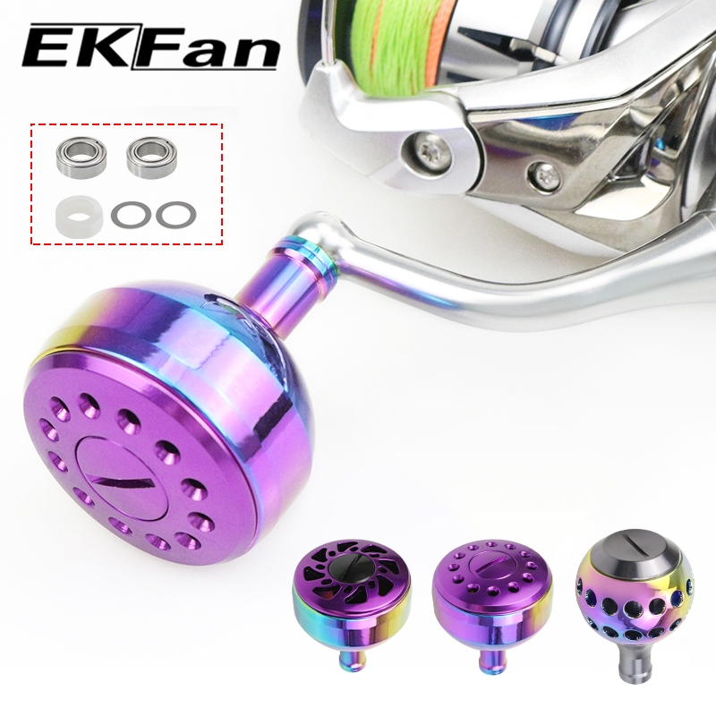 EKfan อะลูมิเนียมคลัทช์ knob สำหรับสายเบ็ดตกปลา ปรับแต่งง่าย ใช้งานได้ดีกับ abu, daiwa, shimano spin