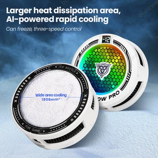 อัพเกรดใหม่ BlueWow X110 Ultra 27W AI Semiconductor หม้อน้ําโทรศัพท์หม้อน้ําระบายความร้อน Turbo Hurricane เกม Cooler โทรศัพท์มือถือพัดลมระบายความร้อนระบายความร้อนสําหรับสมาร์ท