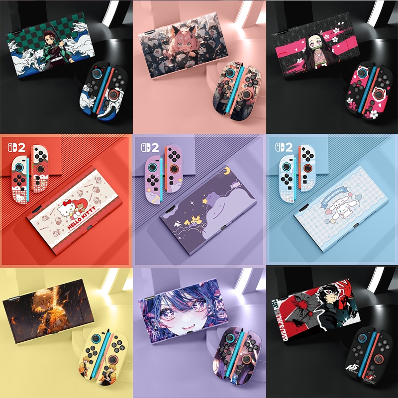 เคสซิลิโคนอ่อนนุ่มสําหรับ Nintendo Switch 2 (2025), เคสป้องกันรอยขีดข่วนและลายนิ้วมือแบบเต็มป้องกัน