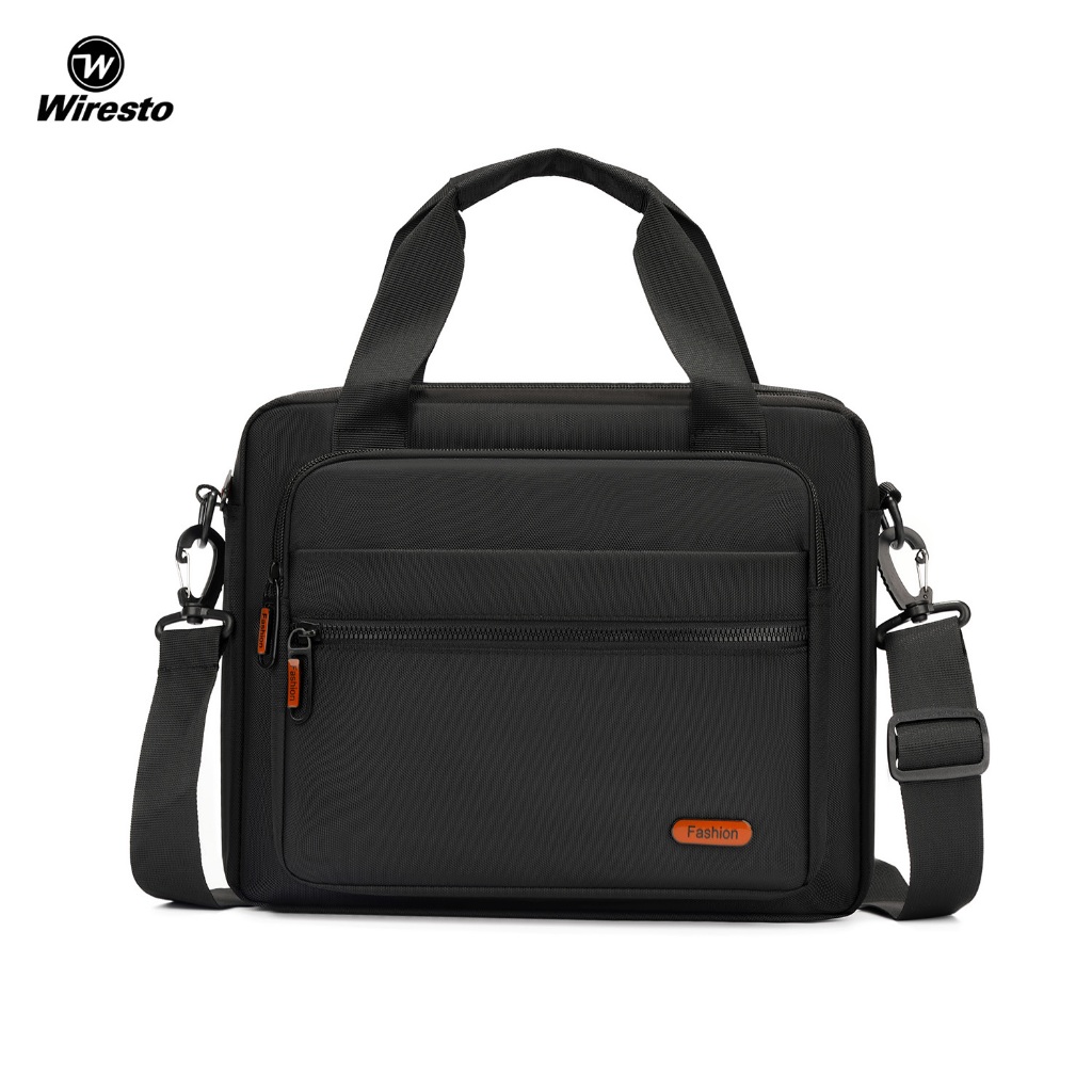 WIRESTO WIRESTO Men's Shoulder Bag Fashion Waterproof  Portable  Large Capacity Lightweight Handbag Cross Body Bag Leisure Sport Street bags notebook bag